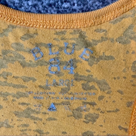 University of Missouri Yellow Burnout Tank Top - Picture 3 of 4